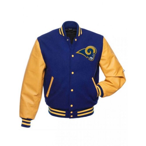 Men’s Los Angeles Rams Blue Jacket